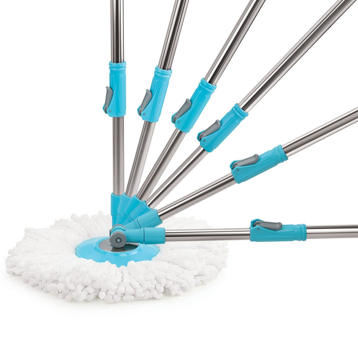 Wotra Q3 QuickWring Spin Mop Handle with Disk Refill